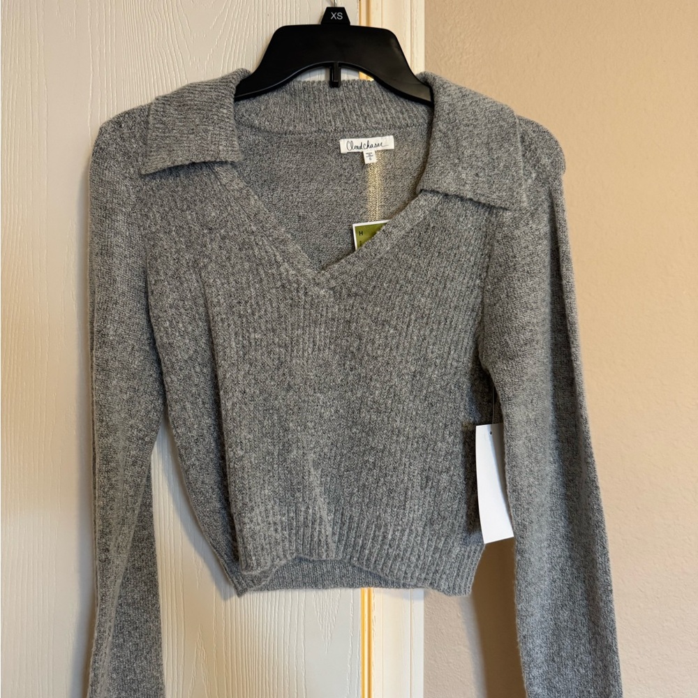 Charter Club Gray Knit Sweater